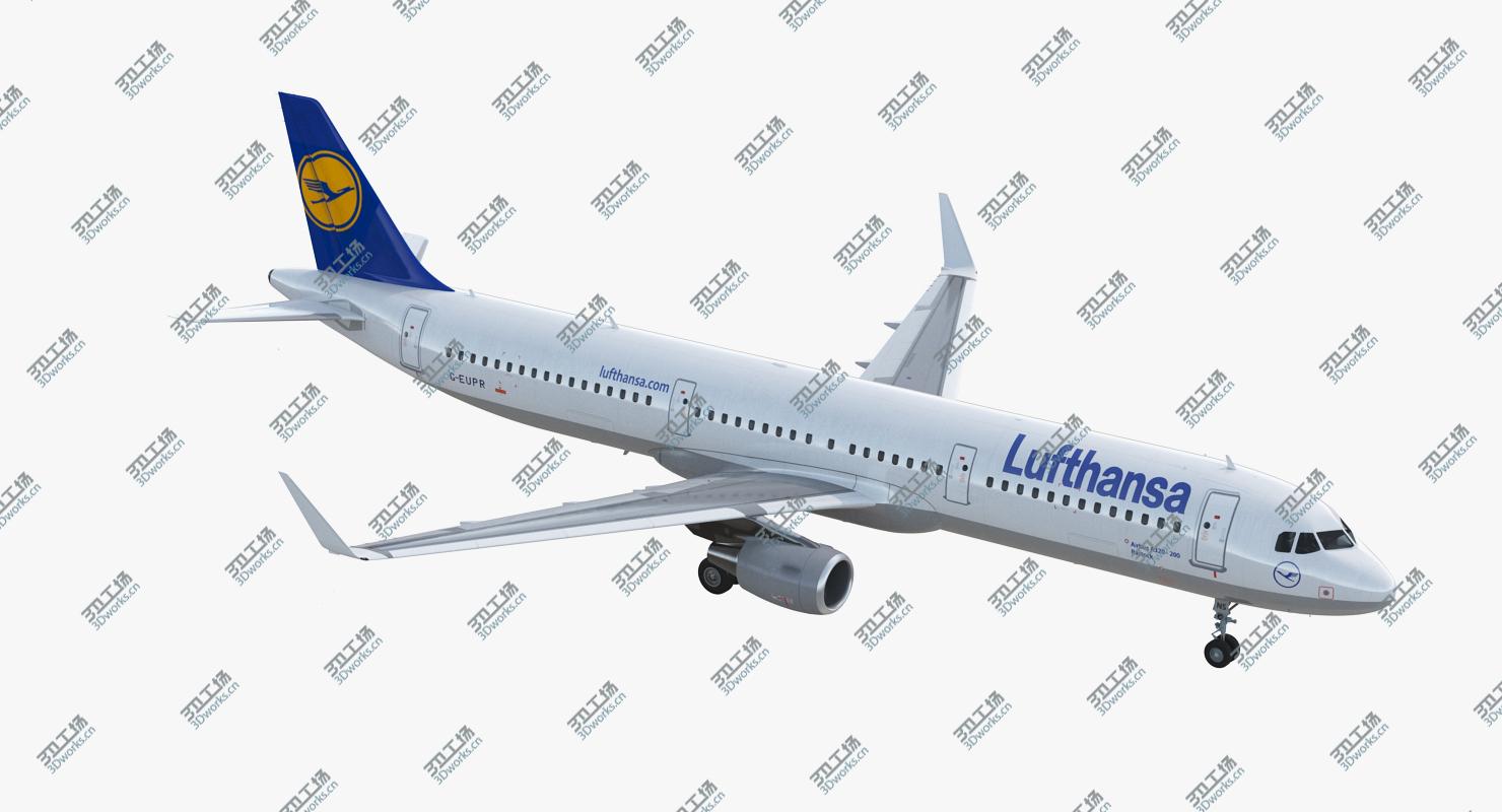 images/goods_img/2021040233/3D Airbus A321 with Interior and Cockpit Lufthansa/5.jpg